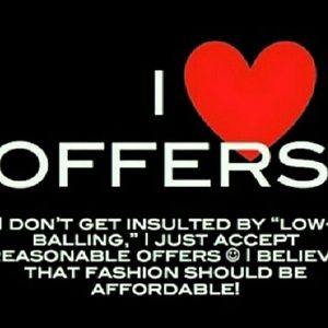 I'm trying to clear my closet out.